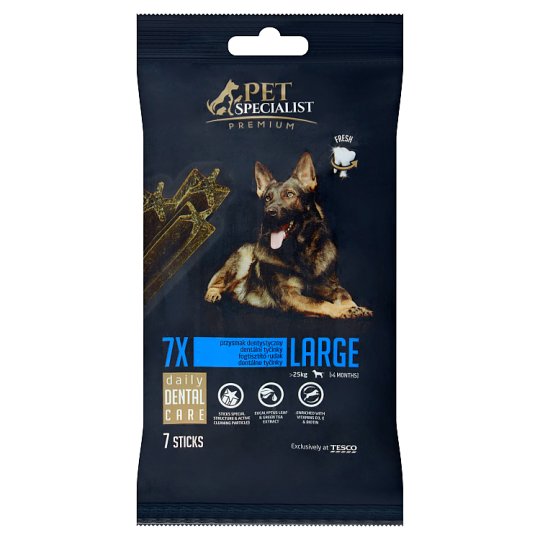 Tesco Pet Specialist Premium fogtisztító jutalomfalat nagytestű felnőtt