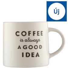 Tesco Coffee Slogan Embossed Mug