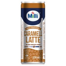 Milli Caramell Latte karamella ízesítésű tejkészítmény 250 ml