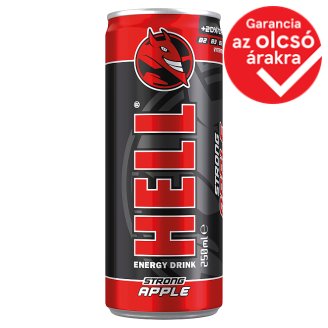 HELL STRONG Apple szénsavas energiaital 250 ml