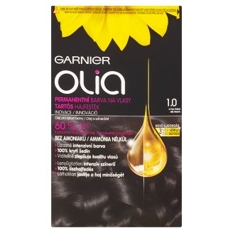 Garnier Olia 1.0 mélyfekete tartós hajfesték