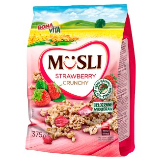 Bona Vita ropogós müzli eperrel 375 g