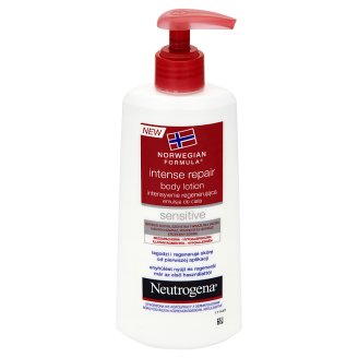 Neutrogena intenzív regeneráló testápoló norvég formulával érzékeny bőrre 250 ml