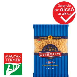 Gyermelyi orsó 4 tojásos száraztészta 500 g
