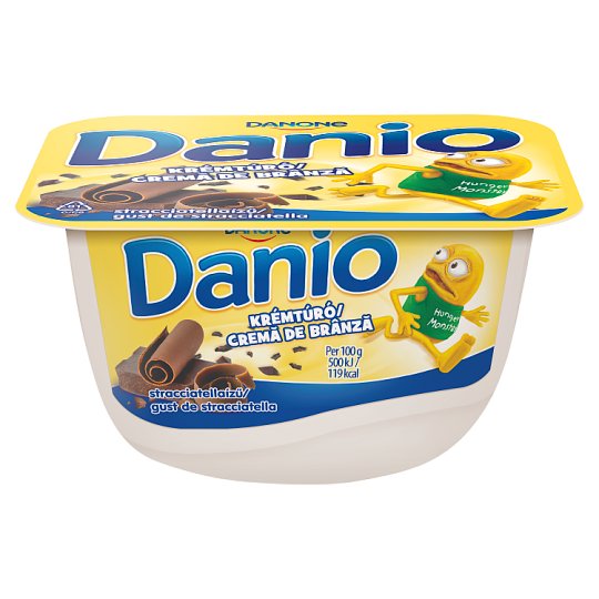 Danone Danio Stracciatella vaníliaízű krémtúró csokoládédarabokkal 130 g