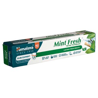 Himalaya Herbals frissítő mentás gyógynövényes fogkrém gél 75 ml