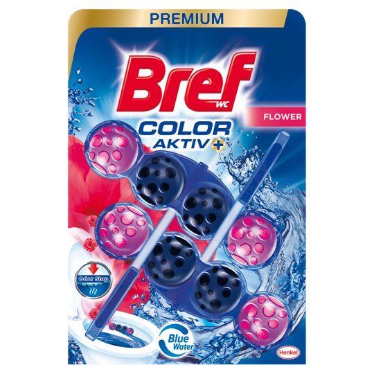 Bref Color Aktiv Fresh Flowers Toilet Block 2 x 50 g