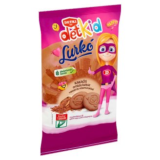 Detki Lurkó Frozen kakaós omlós keksz vassal és vitaminokkal 180 g