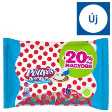 Pöttyös Túró Rudi natúr túródesszert tejes bevonattal 6 x 36 g (216 g)