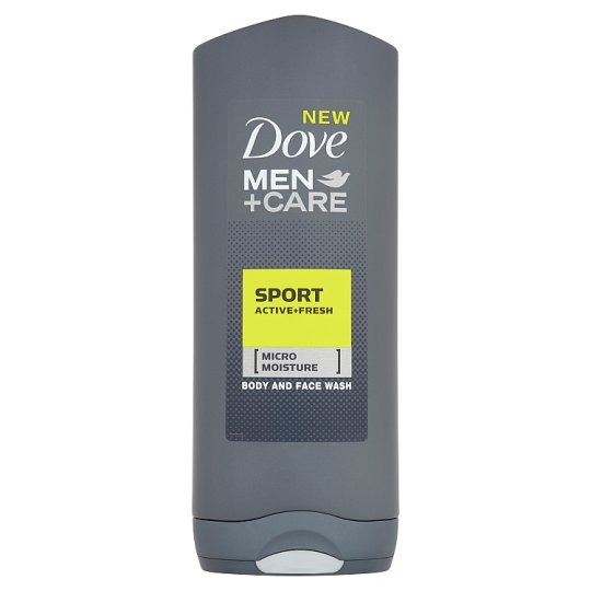 Dove Men+Care Sport Active+Fresh Shower Gel for Body and Face 400 ml