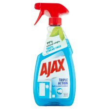 Ajax Triple Action háztartási ablaktisztító 500 ml
