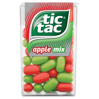 Tic Tac Apple Mix almaízű cukordrazsé 18 g