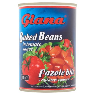 Giana fehérbab paradicsomszószban 420 g