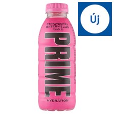 Prime Hydration Strawberry and Watermelon Flavored Soft Drink with Added Vitamins 500 ml