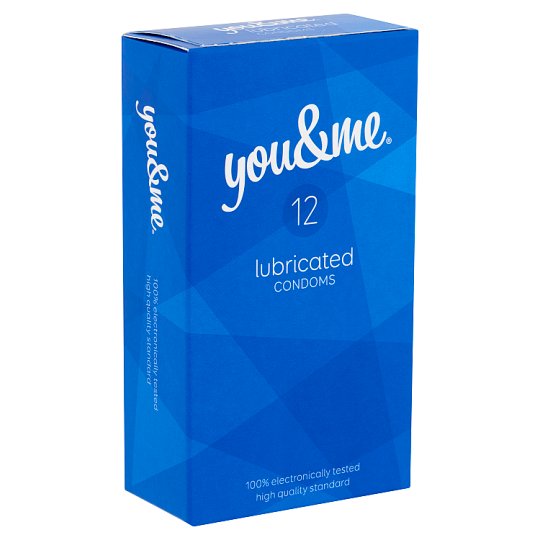 You&Me Lubricated Condoms 12 pcs Tesco Online, Tesco From Home, Tesco