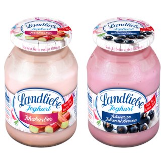 Landliebe rebarbarás vagy feketeribizlis joghurt 500 g