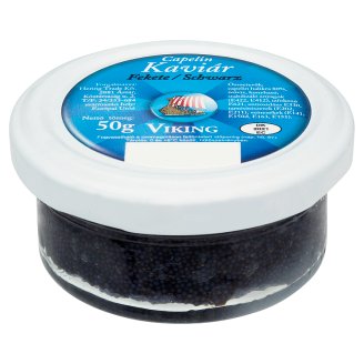 Viking fekete capelin kaviár 50 g