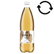 Kinley Ginger Ale szénsavas üdítőital gyömbér ízesítéssel 1,5 l