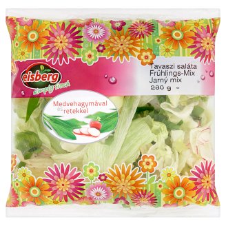 Eisberg tavaszi saláta medvehagymával és retekkel 280 g