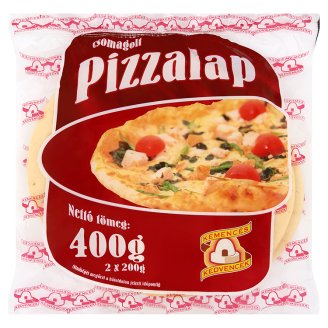 Kemencés Kedvencek pizzalap 2 db 400 g