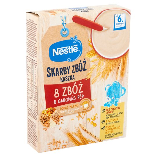 Nestlé 8 gabonás pép 6 hónapos kortól 250 g