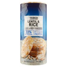 Tesco Lentil & Rice Puff Cakes 130 g
