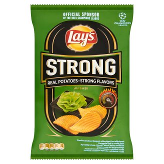 Lay's Strong Wasabi torma ízű burgonyachips 77 g