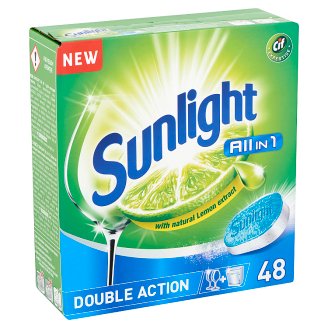 SUNLIGHT All in One Dishwashing Tabs 48 pcs