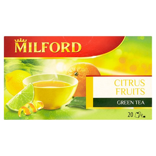 Milford déligyümölcsös zöldtea 20 filter 35 g