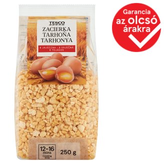 Tesco tarhonya 8 tojásos száraztészta 250 g