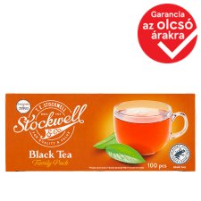 Stockwell & Co. filteres fekete tea 100 filter 150 g