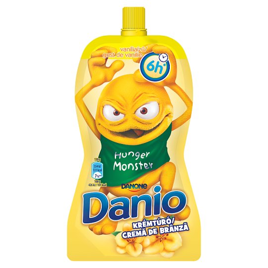 Danone Danio Pouch vaníliaízű krémtúró 130 g