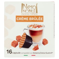Nero Nobile Crème Brûlée crème brûlée ízű ital kapszula 16 x 12 g (192 g)