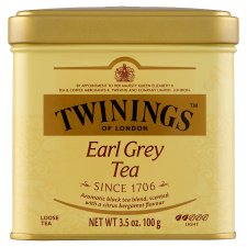 Twinings Earl Grey aromás, szálas fekete tea 100 g