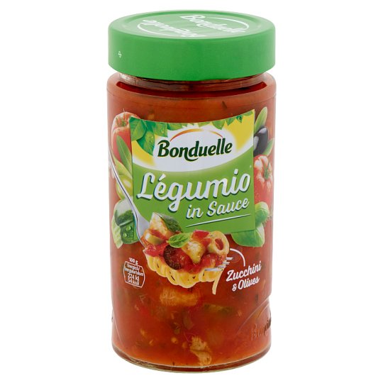 Bonduelle Légumio Vegetable Mix with Zucchini & Olives in Tomato Sauce 460 g