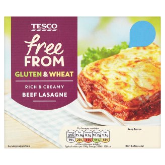 Tesco Free From gyorsfagyasztott lasagne 300 g
