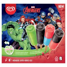 Algida Avengers Multipack Ice Cream Superheroes 8 x 60 ml (480 ml)