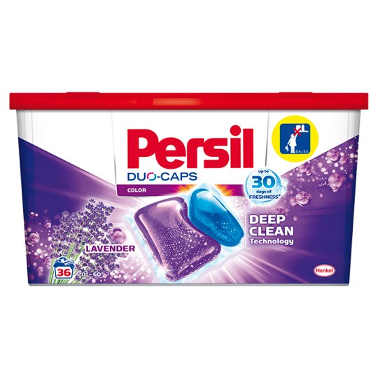 Persil Duo-Caps Color Lavender mosószer koncentrátum színes ruhadarabokhoz 36 mosás 828 g