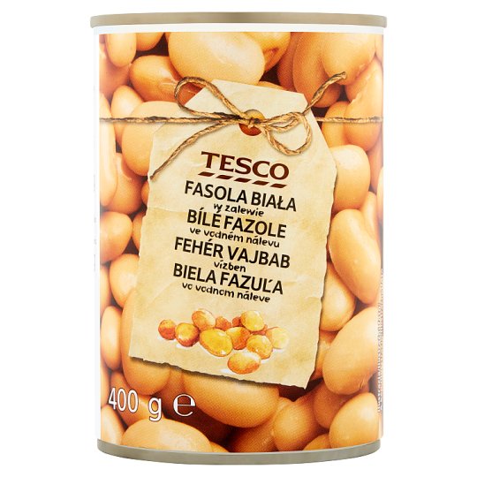 Tesco White Beans in Water 400 g
