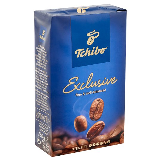 Tchibo Exclusive őrölt, pörkölt kávé 250 g