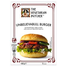 The Vegetarian Butcher Unbelievabull Burger gyorsfagyasztott marhahús pogácsa-helyettesítő 160 g