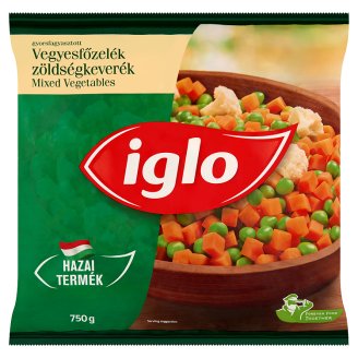 Iglo gyorsfagyasztott vegyesfőzelék zöldségkeverék 750 g