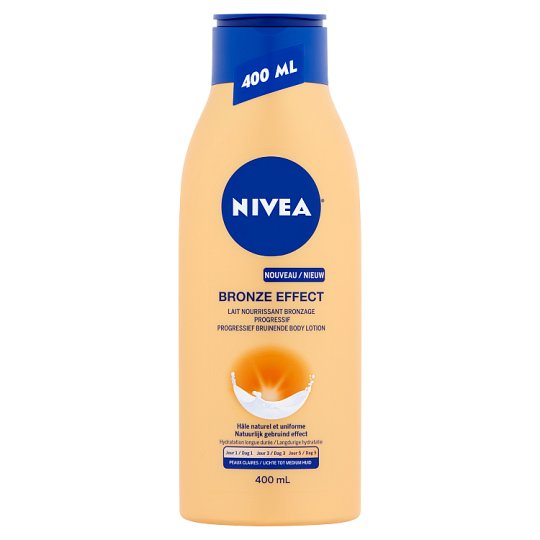 NIVEA Bronze Effect önbarnító testápoló világos-normál bőrre 400 ml