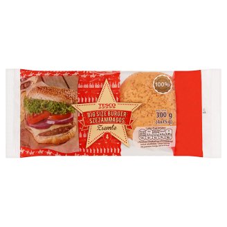 Tesco Big Size Burger szezámmagos zsemle 4 db 300 g