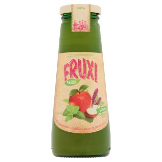 Fruxi Fresh Alma és Borsmenta természetes gyümölcslé növényi kivonattal 250 ml