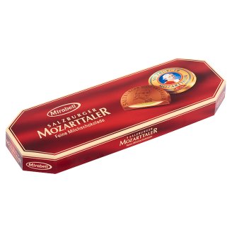Mirabell Salzburger Mozarttaller tejcsokoládé mogyoróskrém és marcipános töltelékkel 100 g