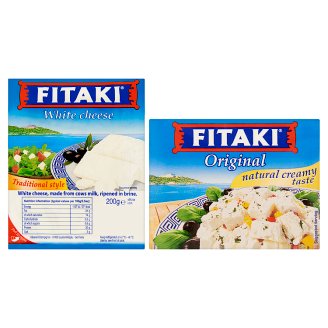 Fitaki sólében érlelt zsíros lágy sajt 200 g