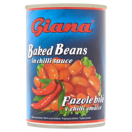 Giana fehérbab chilis szószban 410 g