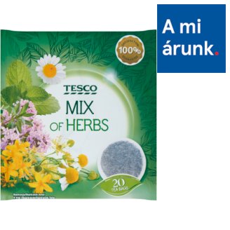 Tesco filteres gyógyfű-teakeverék 20 filter 40 g