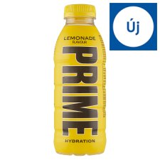 Prime Hydration Lemon Lemonade Non-Carbonated Soft Drink with Added Vitamins 500 ml